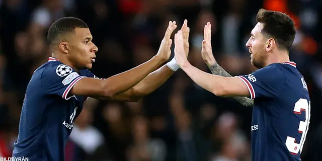 PSG - RB Leipzig: Komplicerad match i Paris - Messi och Mbappé räddade 3p