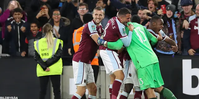 West Ham-Man City 0-0, 5-3 efter straffar