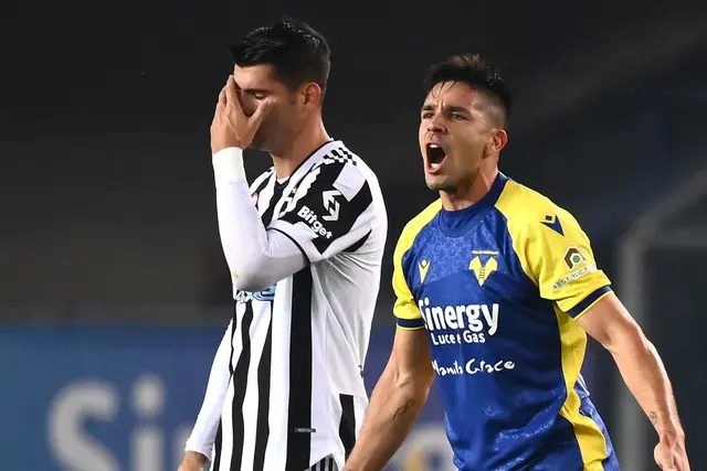 Verona – Juventus 2 – 1: Det duger inte