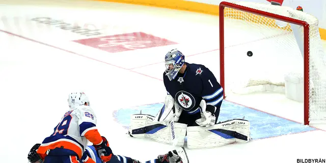 Tre snabba efter Jets – Islanders, 0-2: Uddlöst Jets kammade noll