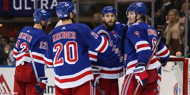 Rangers stoppade Floridas svit – se nattens mål här