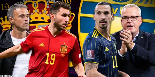 Fördel Spanien i ödesmatchen mot Sverige