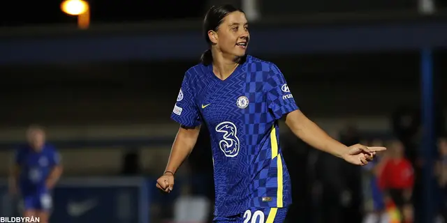 Sam Kerr uppskattar det tuffa spelschemat: ”Hinner inte älta”