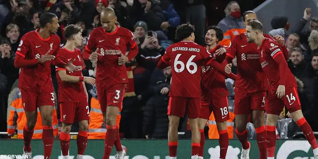 Matchrapport: Liverpool - Arsenal (4–0)