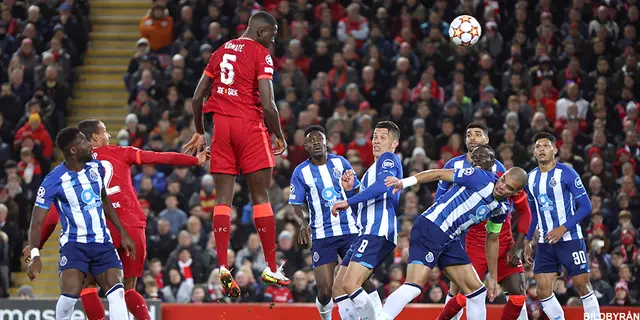 Spelarbetyg efter Liverpool - Porto 2-0 