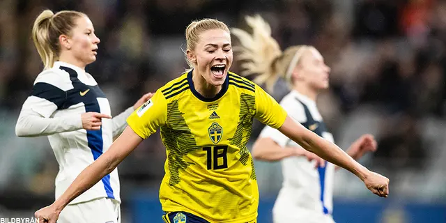 Sverige 2 – 1 Finland: Sveriges fjärde raka VM-kvalvinst satt långt inne