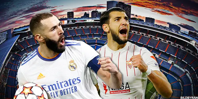 Toppmöte i La Liga – Real Madrids offensiv möter Sevillas defensiv