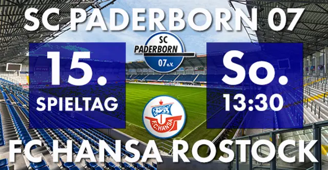 Inför SC Paderborn 07 - FC Hansa Rostock