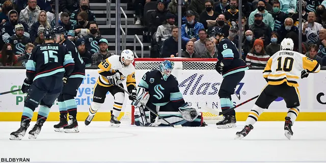 Seattle Kraken föll mot Pittsburgh Penguins