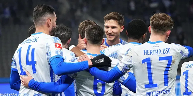 Hertha vände och vann mot Dortmund