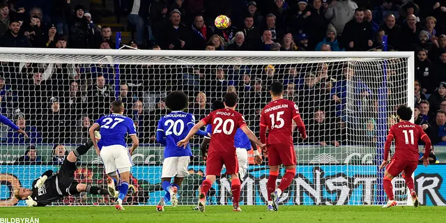 Leicester City - Liverpool 1-0: Liverpool kammade noll i Leicester