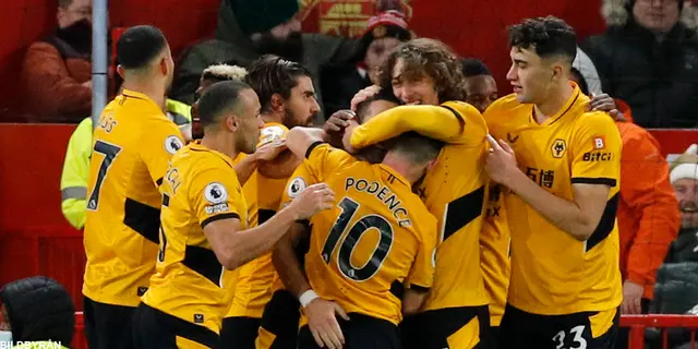 Matchrapport: Manchester United-Wolves 0-1