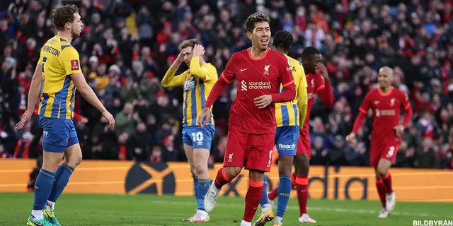 Liverpool - Shrewsbury Town 4-1: Liverpool avancerar till nästa omgång av FA-cupen