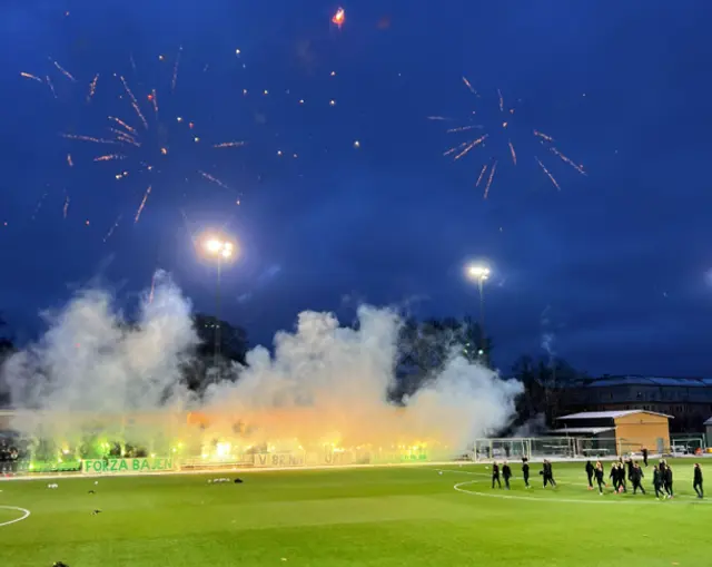 Bajen tar emot Allingsås i återstarten