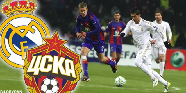 Dags för Real att ta sig vidare till kvarten. Inför Real Madrid - CSKA Moskva