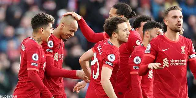 Liverpool – Brentford 3–0: Bekväm seger för Liverpool på Anfield