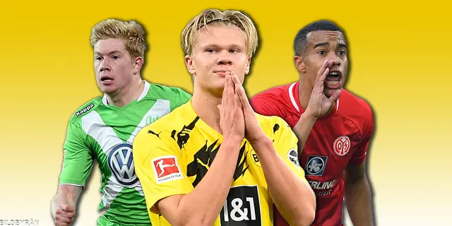 LISTA: Senaste decenniets bästa vintervärvningar i Bundesliga