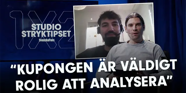 Studio Stryktipset: ”Full english i helgen - wow!”