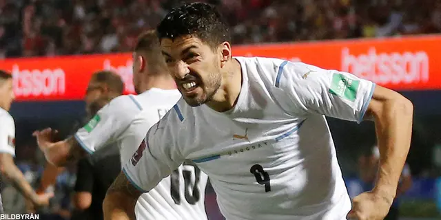 Luis Suárez sköt vital seger till Uruguay