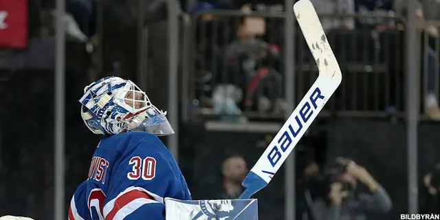 Lundqvist fick sin tröja hissad i taket