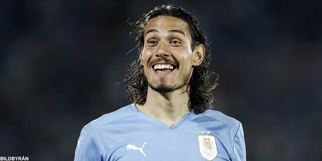 Cavani tvåmålsskytt i träningsmatch