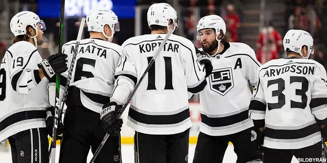Svenskarna avgjorde för LA Kings – se nattens mål här