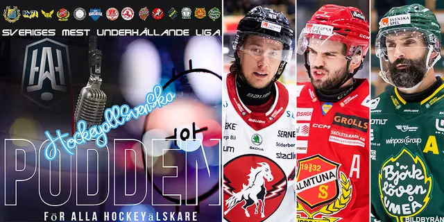 HA-podden #3: Dyr, äcklig glass fastnade i hockeyoraklets mustasch