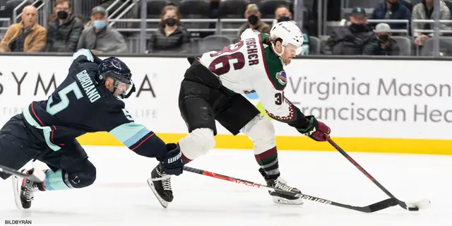 Seattle Kraken föll mot Arizona Coyotes