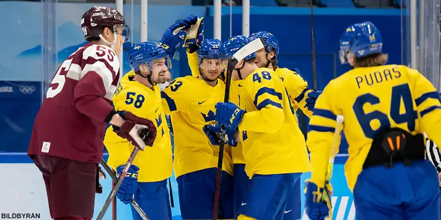 Tre Kronor tappade nästan 3-0 – men inledde OS med seger 