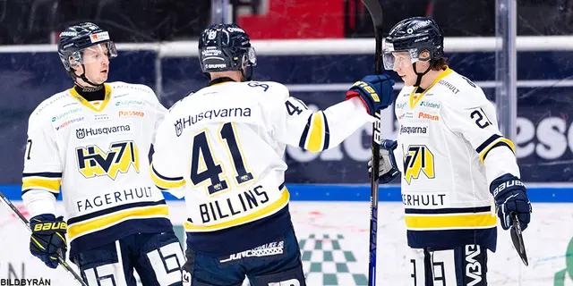 HV71 klara för final efter förlängningsdramatik 