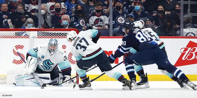 Seattle Kraken föll mot Winnipeg Jets 