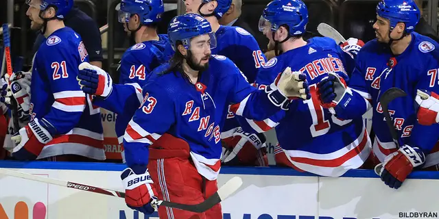 Zibanejad målskytt för Rangers – se nattens mål här