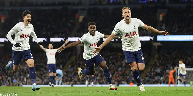 Spurs tar dubbeln mot Manchester City