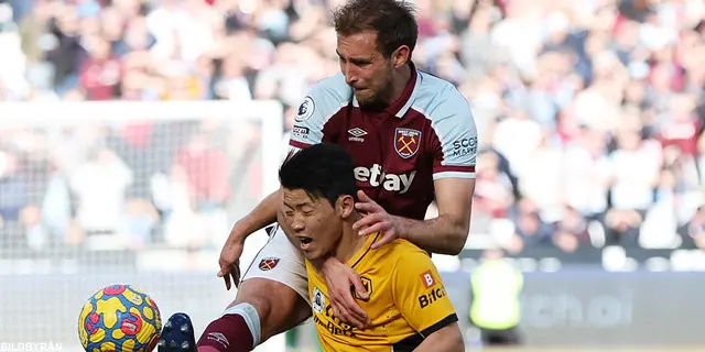 Matchrapport: West Ham-Wolves 1-0