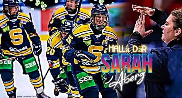 Sarah Åberg inför Play off 1 mot Färjestad