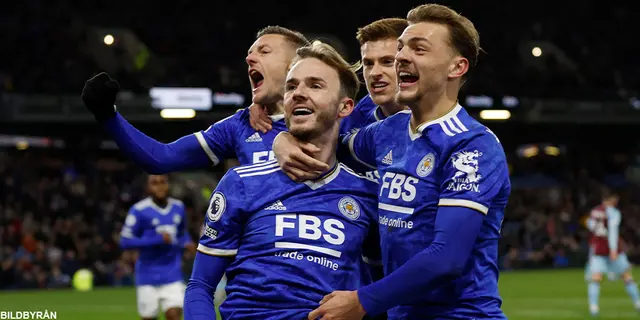 Leicester avgjorde sent – se mål och höjdpunkter