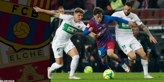 Inför: Elche CF – FC Barcelona