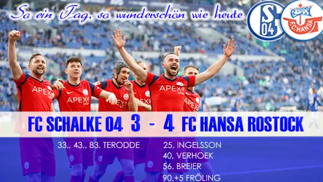 Hansa chockar Schalke - Nils Fröling avgör i 95:e minuten!