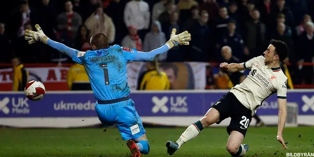 Nottingham Forest - Liverpool 0-1: Drömmen om kvadrupeln lever trots aftonens mediokra prestation 