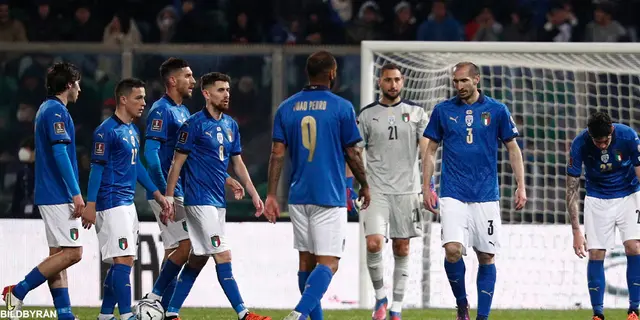 Italien-Nordmakedonien 0-1: "Italien spyr"