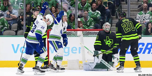 Pettersson klev fram för Vancouver – se nattens mål här
