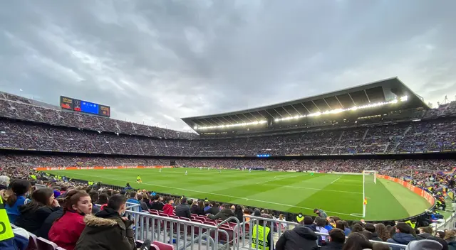 Publikrekord! 91.533 åskådare på plats på Camp Nou när Barca slog Real