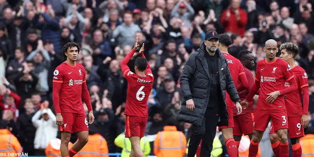 Spelarbetyg efter Manchester City - Liverpool 2-2