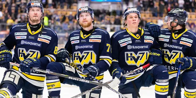 HV71 utökar ledningen i matchserien