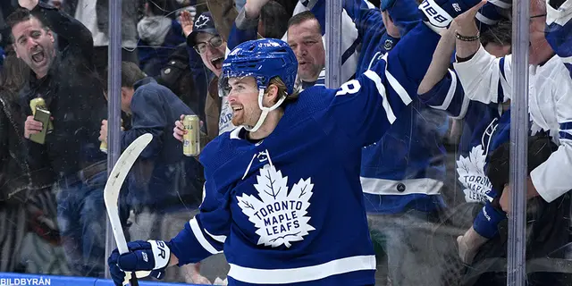 Nylander tvåmålsskytt i Torontos seger – se nattens mål här