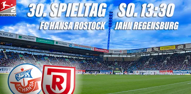 Inför FC Hansa Rostock - Jahn Regensburg