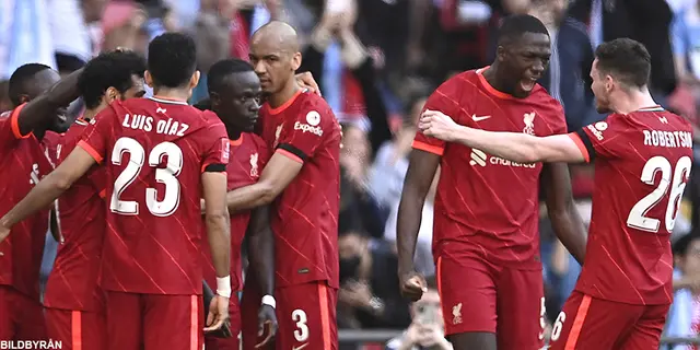 Manchester City – Liverpool 2–3: Liverpool klara för FA-cupfinal