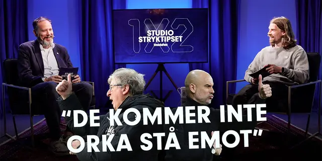 Studio Stryktipset: ”Två lag med höga toppar och djupa dalar”