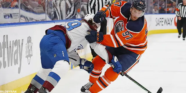 Edmonton starkast mot Colorado – se alla nattens mål här