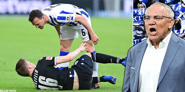 Hertha kan säkra kontraktet vid vinst mot Bielefeld.